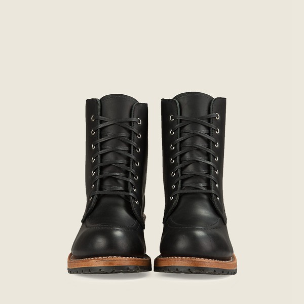 Heritage Støvler Dame - Red Wing Clara - Heeled Boundary Læder - Sort - TYIAGW-982